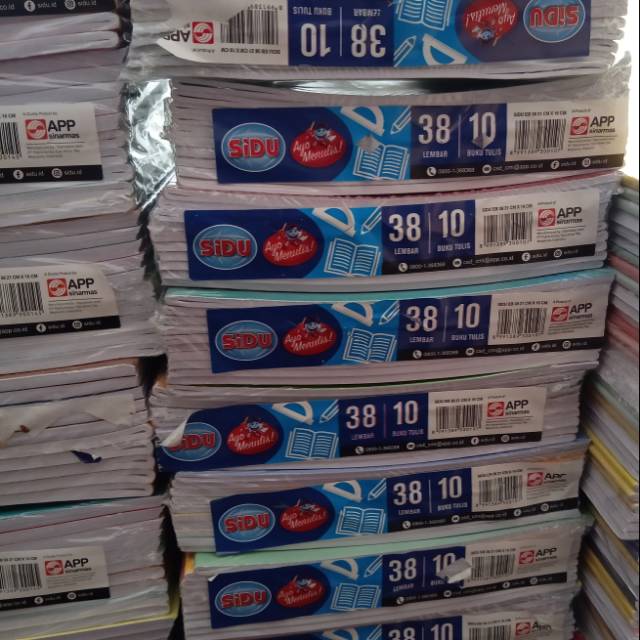 

Terlaris !! Buku Tulis Sidu isi 38 Lembar