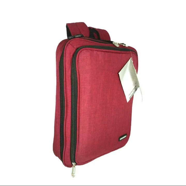 Carboni tas ransel 3in1 MA00045  multifungsi 14 inchi original - red