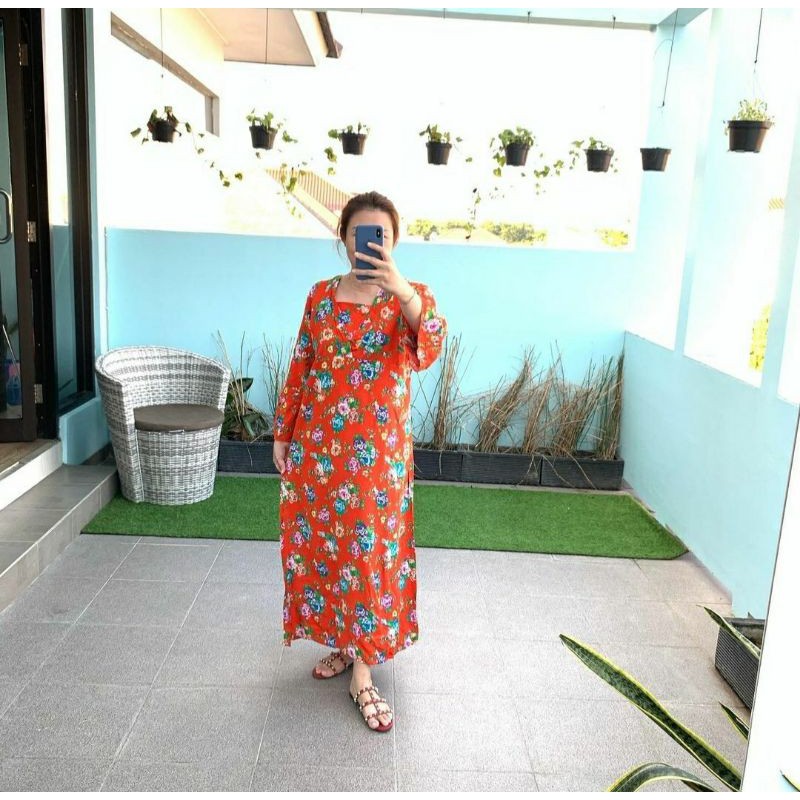 DASTER MUSLIM KENCANA UNGU / DASTER KENCANA UNGU LENGAN PANJANG / DASTER KENCANA UNGU MUSLIMAH