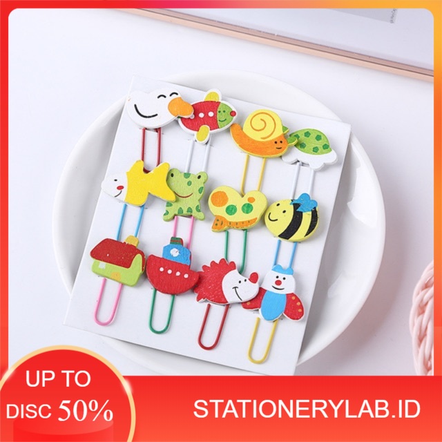 

LAB PL005 | PAPER CLIP CARTOON ( HARGA PER PACK / 12 PCS )