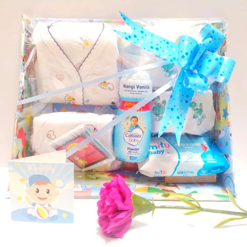 Baby Hampers perlengkapan bayi baru lahir paket Hemat Set kado Bayi Baru Lahir 10 in 1