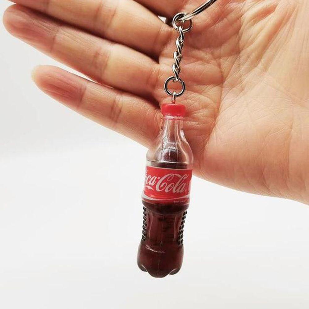 Lanfy Coke Kaleng Souvenir Hadiah Pernak Pernik Mobil Ransel Liontin Gantungan Kunci Keychain