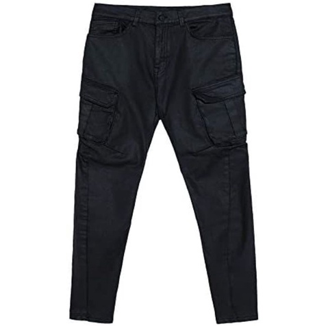 Jeans Black Cargo Zara Man