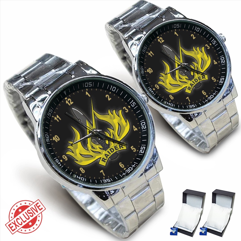 Jam Tangan Rantai Couple RAIDER - 7 (Special)