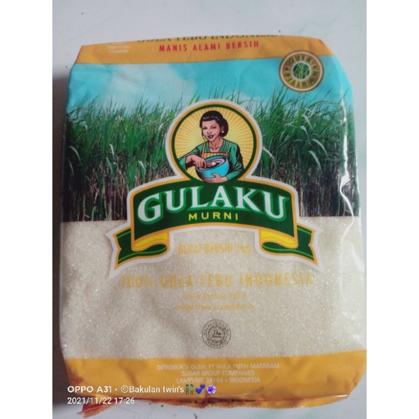 

GULAKU Murni Tebu 1kg