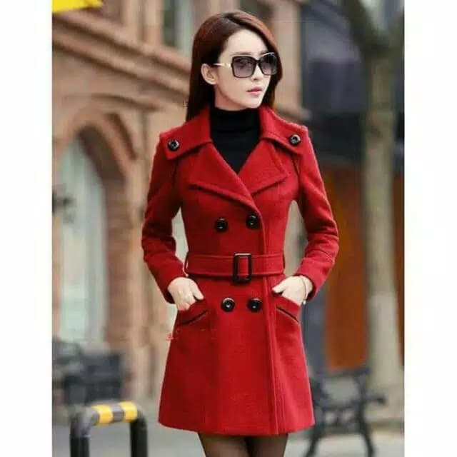 Hi Girls ada blazer wanita model korea baju tebal musim dingin Nih