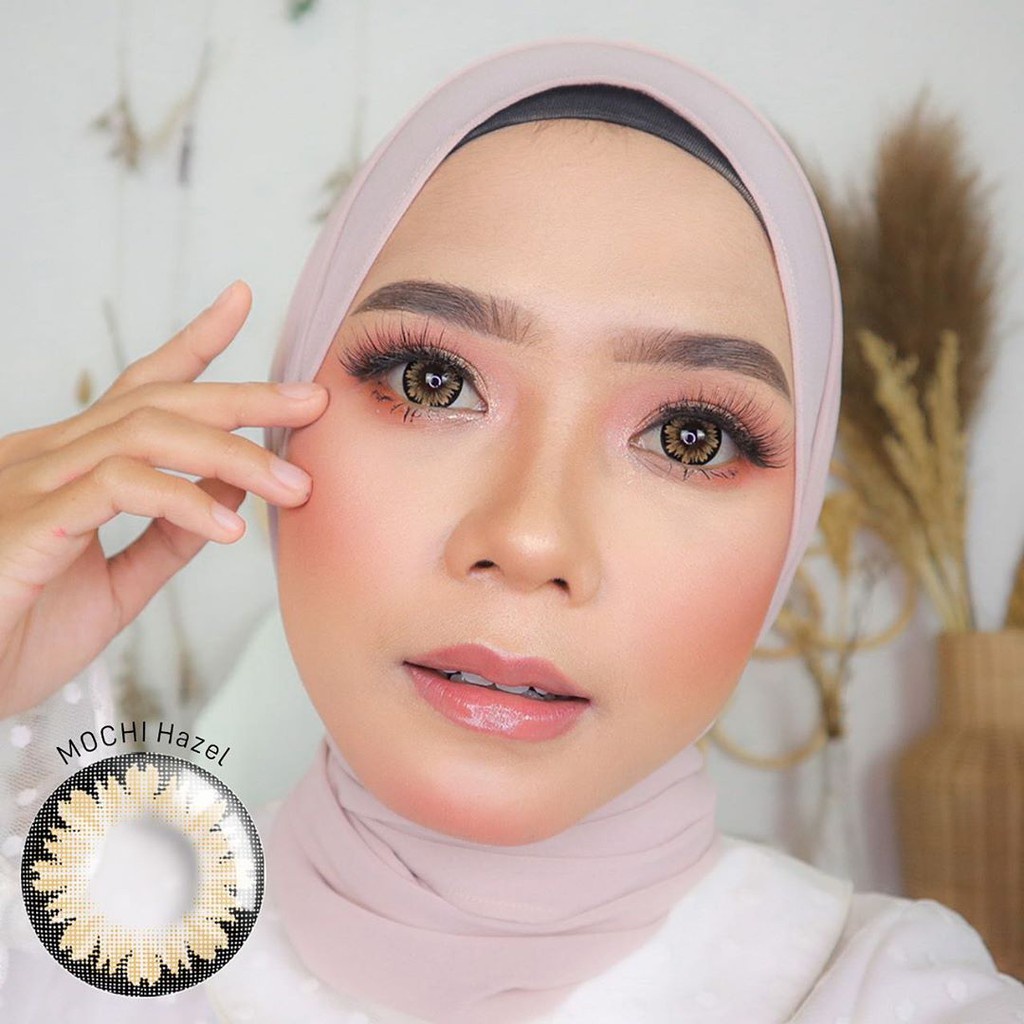 PAKET SOFTLENS MOCHI DIA 16MM NORMAL &amp; MINUS + CAIRAN NICE LOOK 60ML + PINSET + LENSCASE / COD INSTAN SAMEDAY / LENSA KONTAK / PAKET MURAH