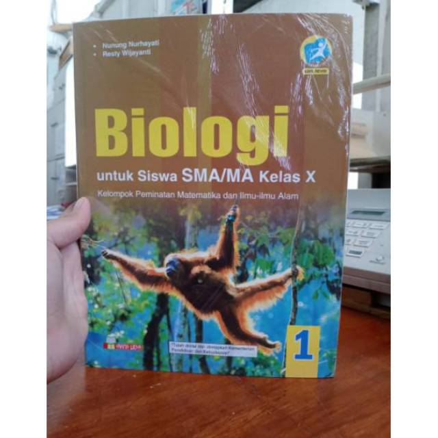 Buku Biologi Kelas 10 Buku Paket Biologi Kelas 10 Biologi Kelas 10 Sma Kurikulum 2013 Revisi Shopee Indonesia