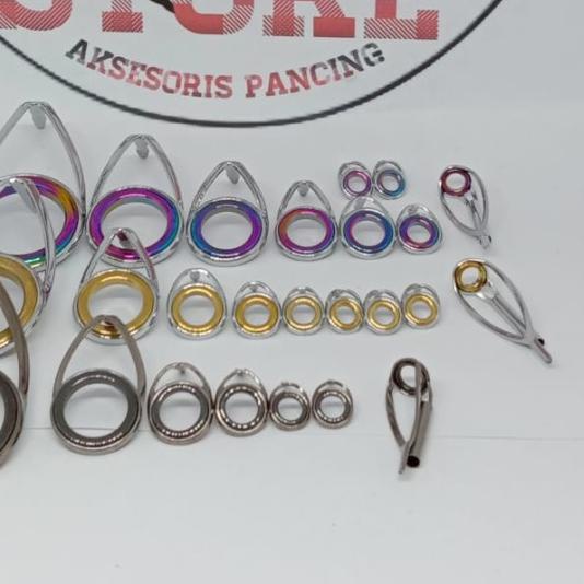 ♣ Ring guide k series non fuji torzite - ring guide non fuji set - Putih ◄