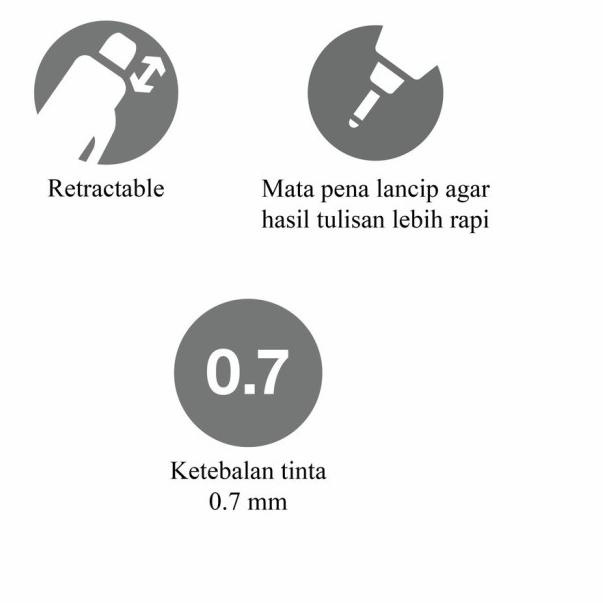 

➭ Pulpen K7 Pen 0,7 Faber Castell Black Ink ➤