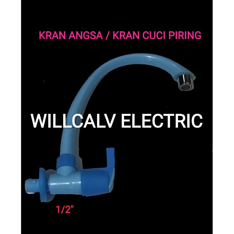 KRAN KERAN ANGSA PVC / KRAN KERAN CUCI PIRING PVC