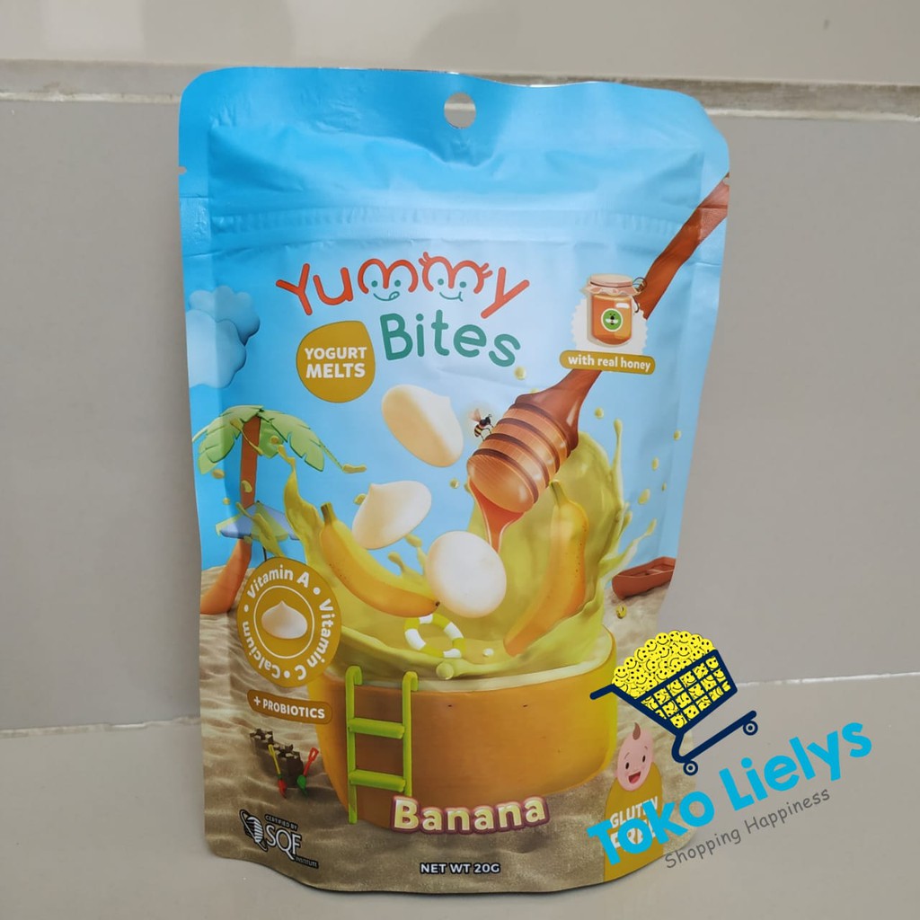 Yummy Bites Yogurt Melt 20gr Yoghurt Melt 20 GR