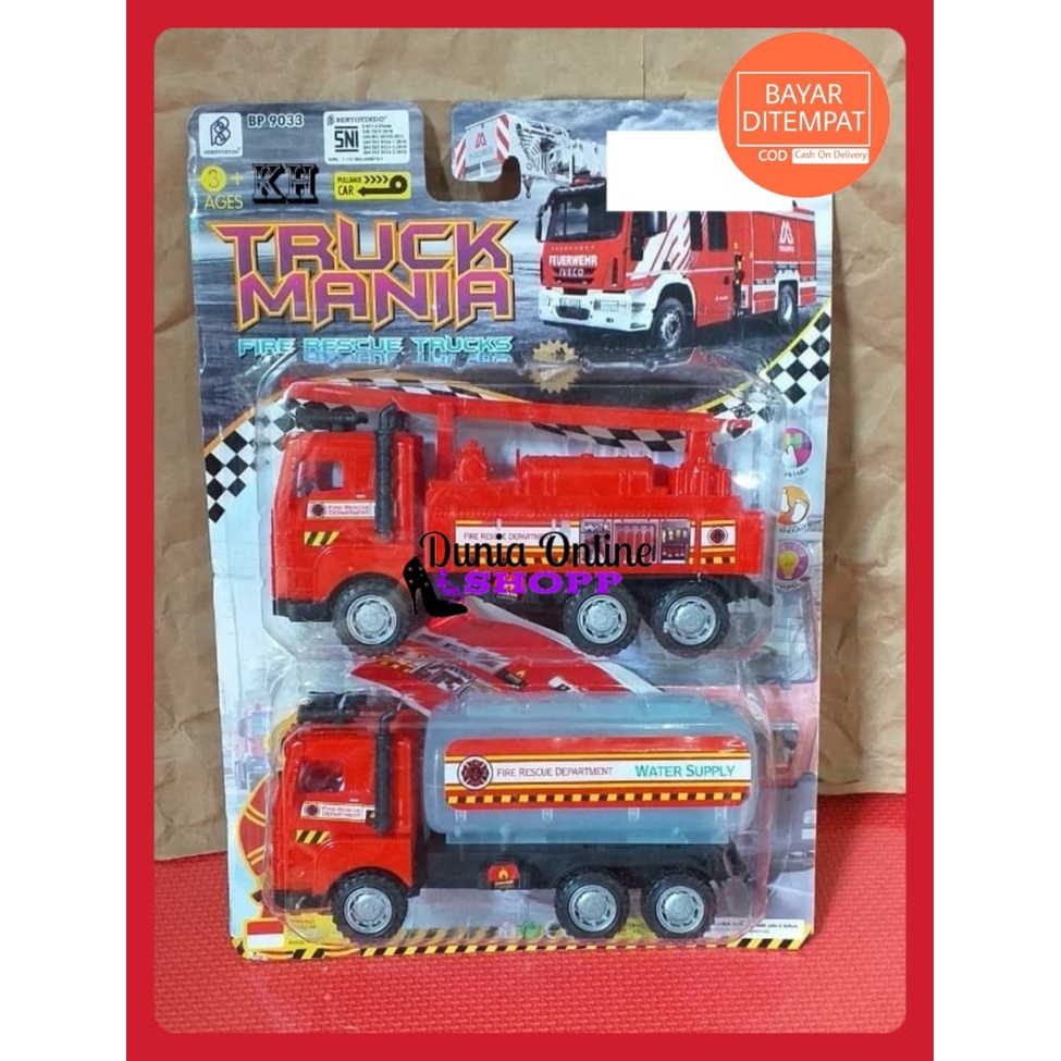 MAINAN TRUCK MANIA BP 9033/MAINAN MOBIL TRUCK/MAINAN ANAK LAKI LAKI