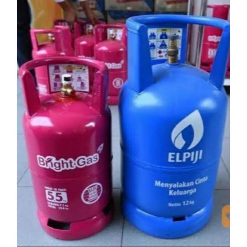 TABUNG dan ISI LPG 5 KG DAN 12 kg