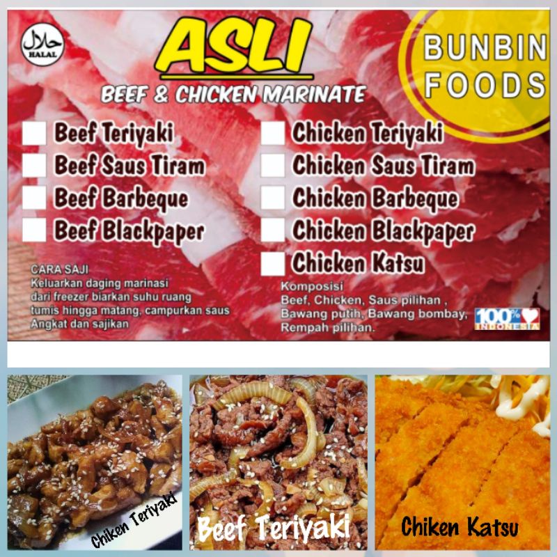 

ASLI CHIKEN TERIYAKI FROZEN