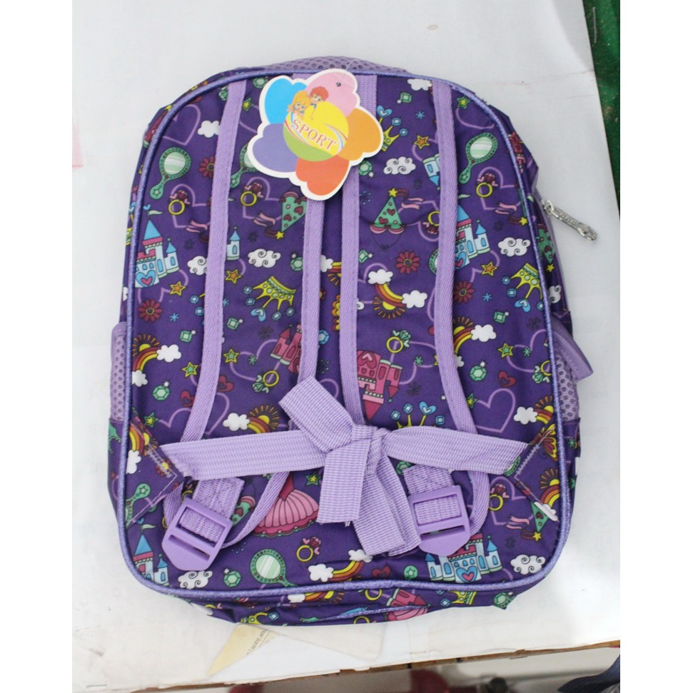 TAS ANAK 3 GAMBAR TAS ANAK SEKOLAH TAS ANAK IMPORT CEWEK FROZEN Hello Kitty LITTLE PONY TERBARU MURAH