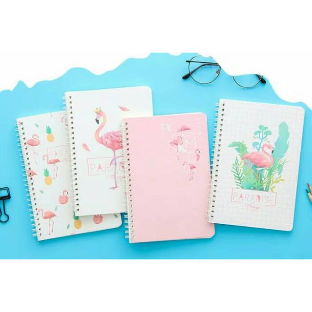 

Buku Tulis Spiral A5 Paradise Flamingo