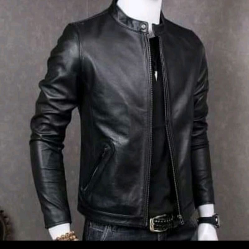 Jaket Kulit Domba Pria Original 100% Bisa COD