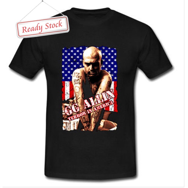 GG ALLIN Terror In America Band Tshirt