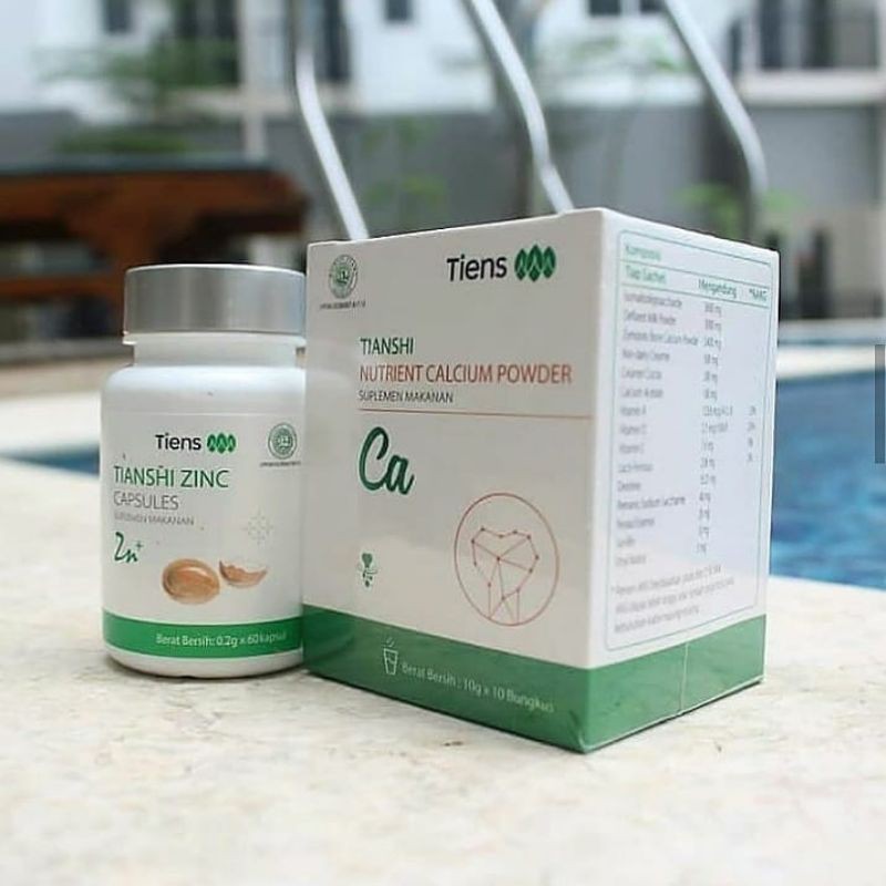 

[ TERLARIS ] PROMO TIENS PENINGGI BADAN / TERBAIK KALSIUM DAN ZINC TIENS