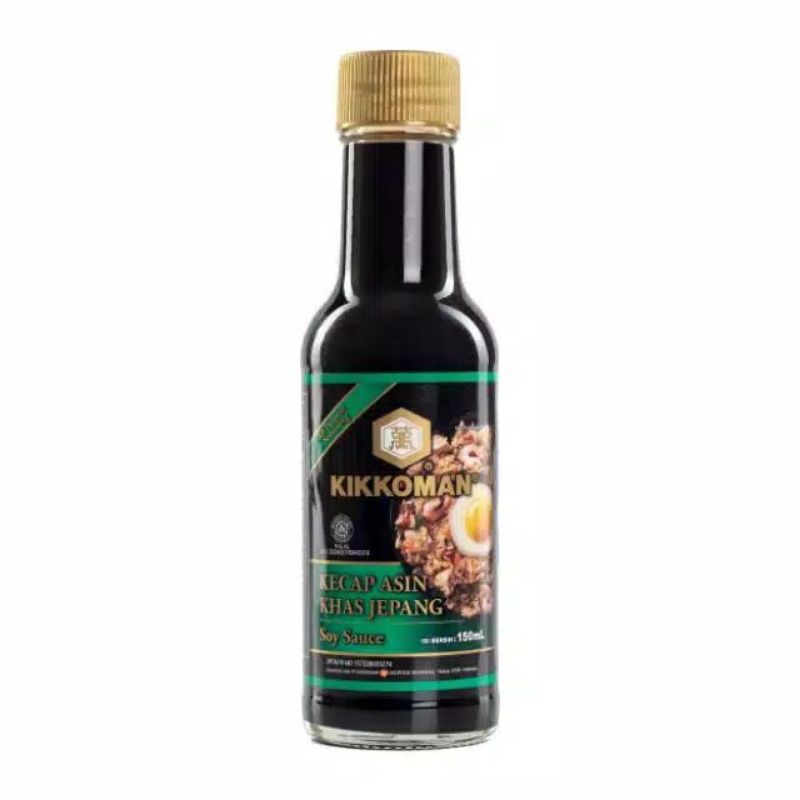 

Kikkoman Kecap Asin Khas Jepang Soy Sauce Halal 150ML