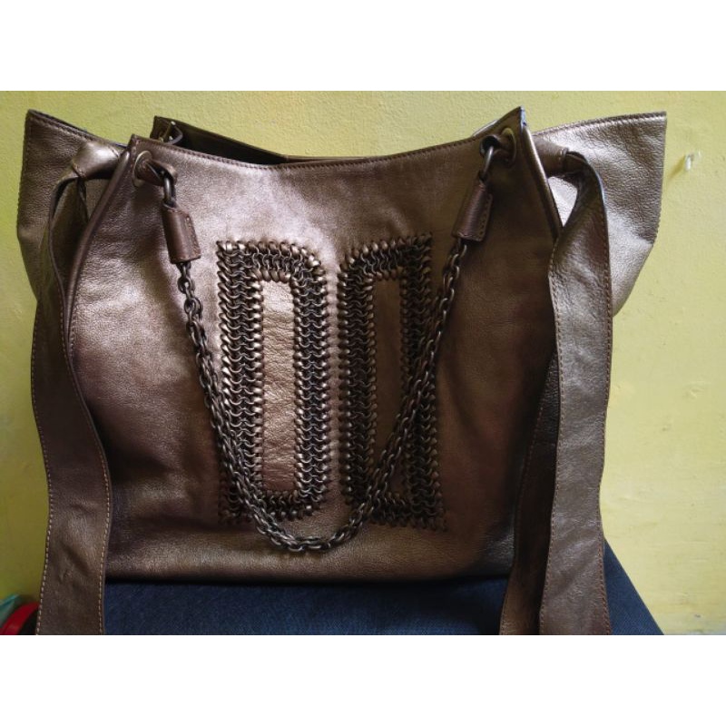 PRELOVED Tas Tote DAKS