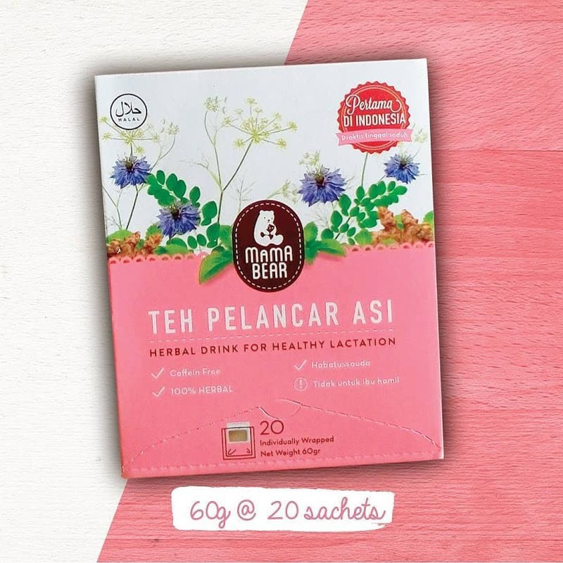 Makassar - Mama Bear Teh Pelancar Asi Mama Bear Asi Booster