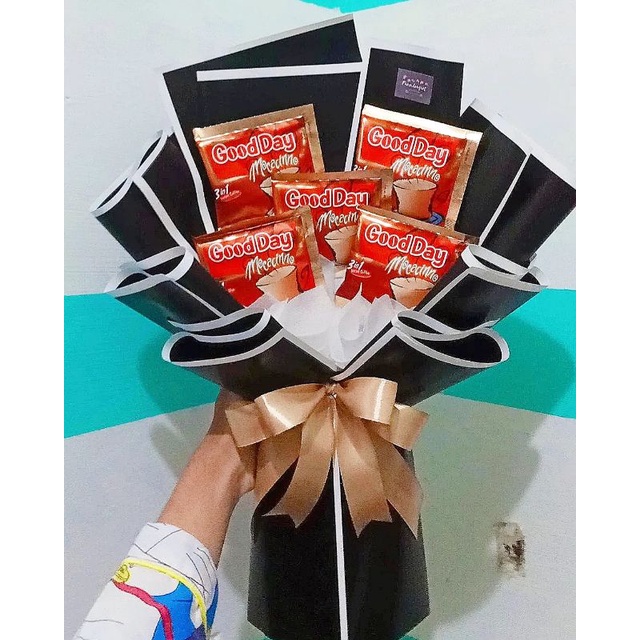 buket kopi, Bouquet kopi, buket kopi good day, Bouquet kopi good day, buket wisuda, buket ulang tahu