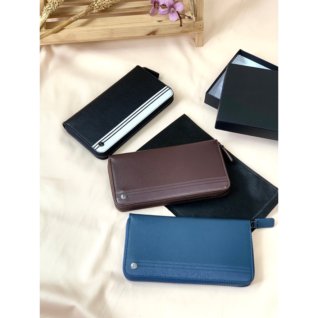 DOMPET PRIA PANJANG PDR PMW023 BAHAN PU LEATHER PREMIUM IMPORT