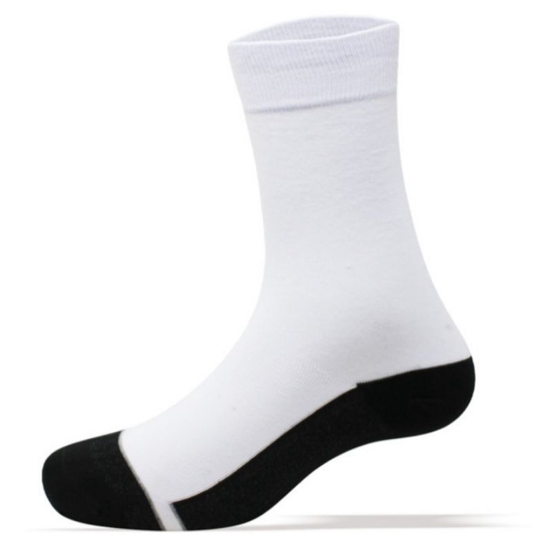 Robert Brown School Socks - Kaos Kaki Anak Sekolah Tapak Hitam - SD SMP SMA - Panjang Sebetis