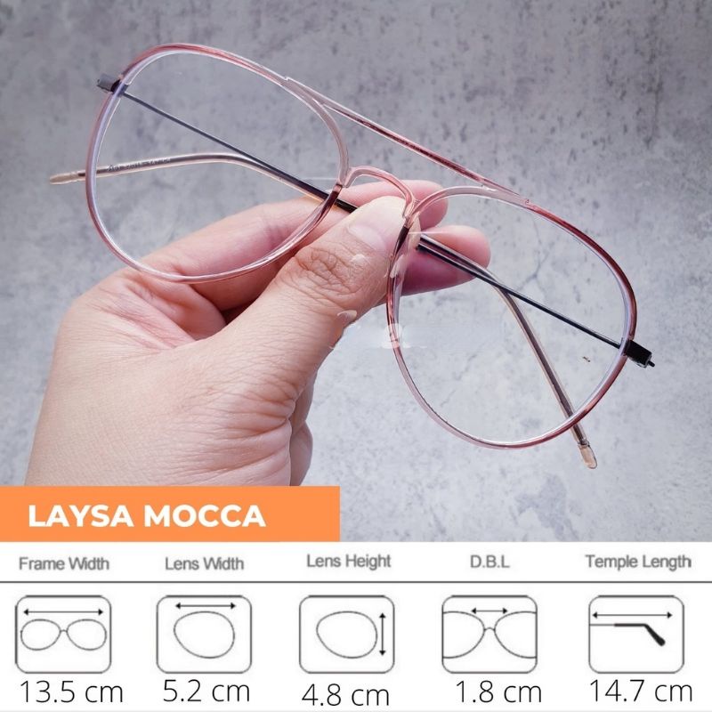 kacamata Aviator lensa photocromic | bluecromic bonus box lap cairan pembersih kacamata kode 2191 size 52-19-142