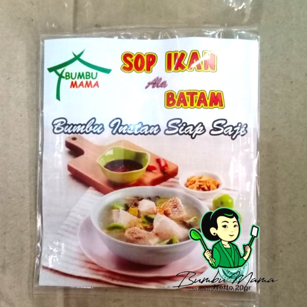 Jual Bumbu Mama Sop Ikan Ala Batam 20gr Bumbu Instan Shopee Indonesia