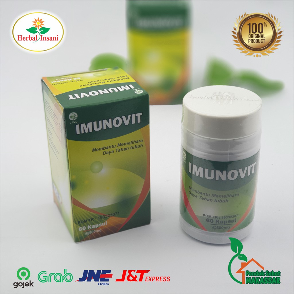 Jual Imunovit Herbal Daya Tahan Tubuh Lawan Covid 19 Kota Depok Herbal Insani Tokopedia