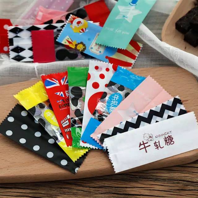 

10 pcs kantong plastik permen nougat cow / candy bag/ souvenir hampers