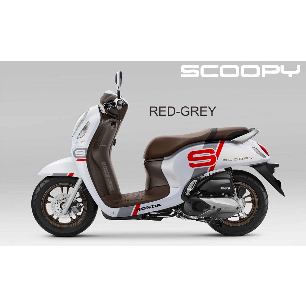 CUTTING STICKER LIST POLET HONDA SCOOPY 2022 2021