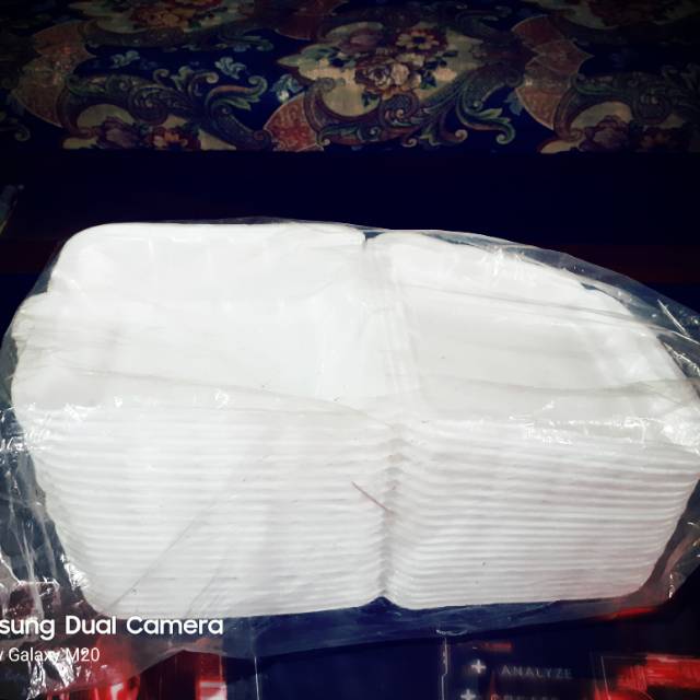 Steoroform tuk wadah nasi atau snack acar akikah, ultah dll