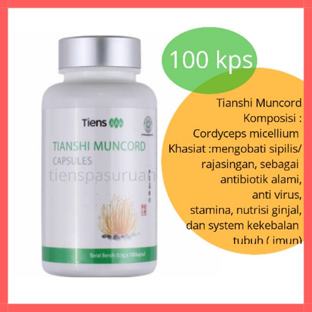 Obat Herbal Sipilis Obat Sifilis Obat Kencing Nanah Tiens Muncord Cordyceps 100kps Shopee Indonesia