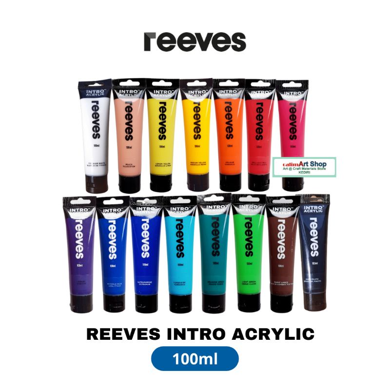 Reeves Intro Acrylic 100ml - Cat Acrylic 100ml