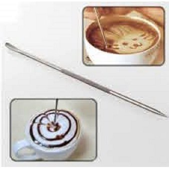 Latte Art Pen Stick untuk Menggambar Latte Art Alat Kopi Milk Frother Jug / Espresso Barista