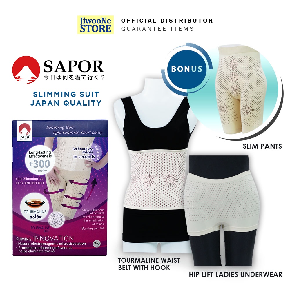SAPOR Slimming Suit CLEARANCE - Alat pelangsing korset slim Perut Buncit Dan Paha wanita sexy instan