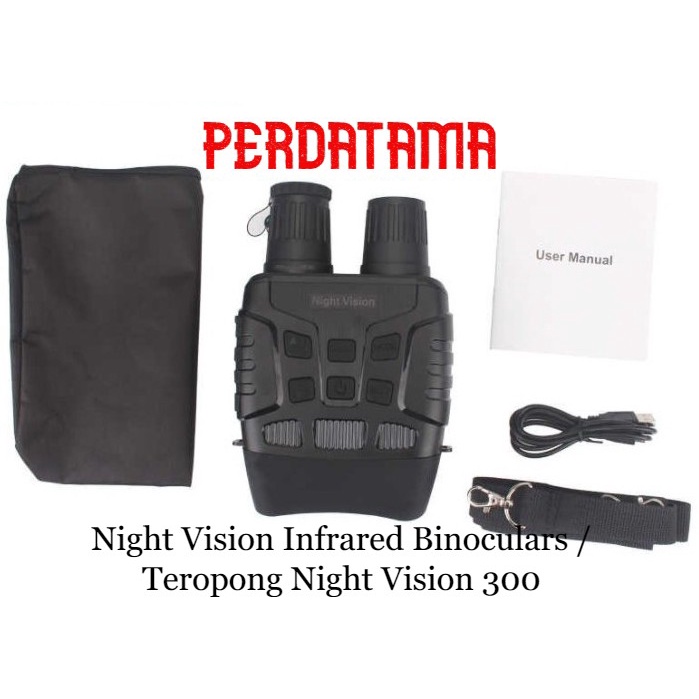 Night Vision Infrared Binoculars / Teropong Night Vision 300 BAGUS