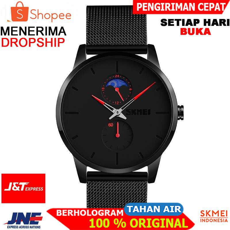 ORIGINAL SKMEI Jam Tangan Analog Pria - 9208 [Merah]