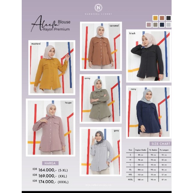 Aleefa Blouse by Nadheera Luxury