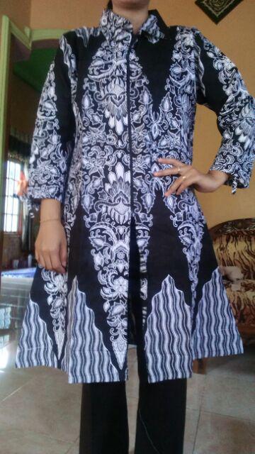 Terlaris Tunik Batik New Dres Populer Kolage 16 Produk
