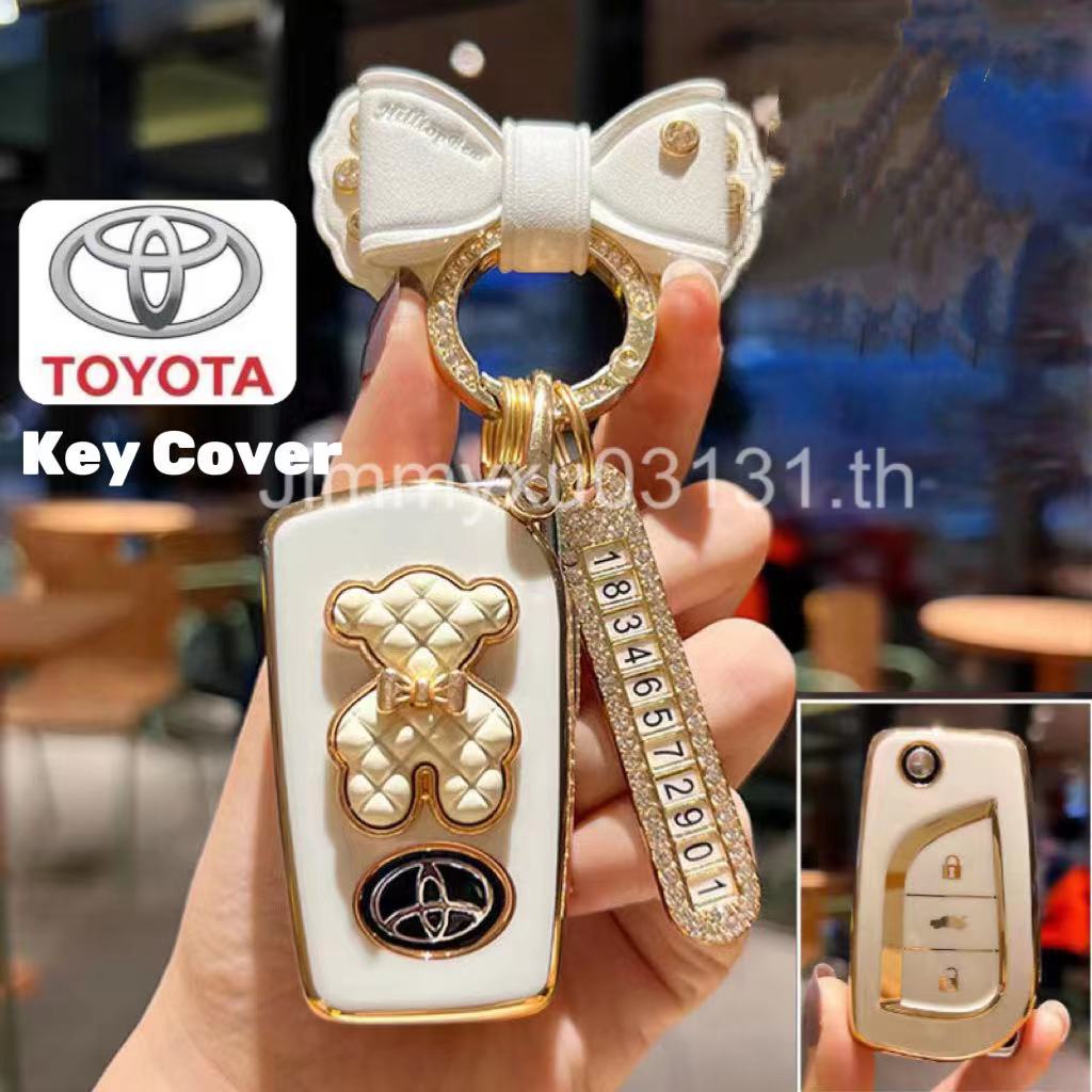 Case remote Kunci Mobil Untuk Toyota Corolla Camry Chr Rav4 Auris Aygo Corolla Altis Yaris Innova Kijang Hilux Agya