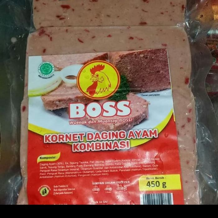 

Boss kornet ayam 450gr