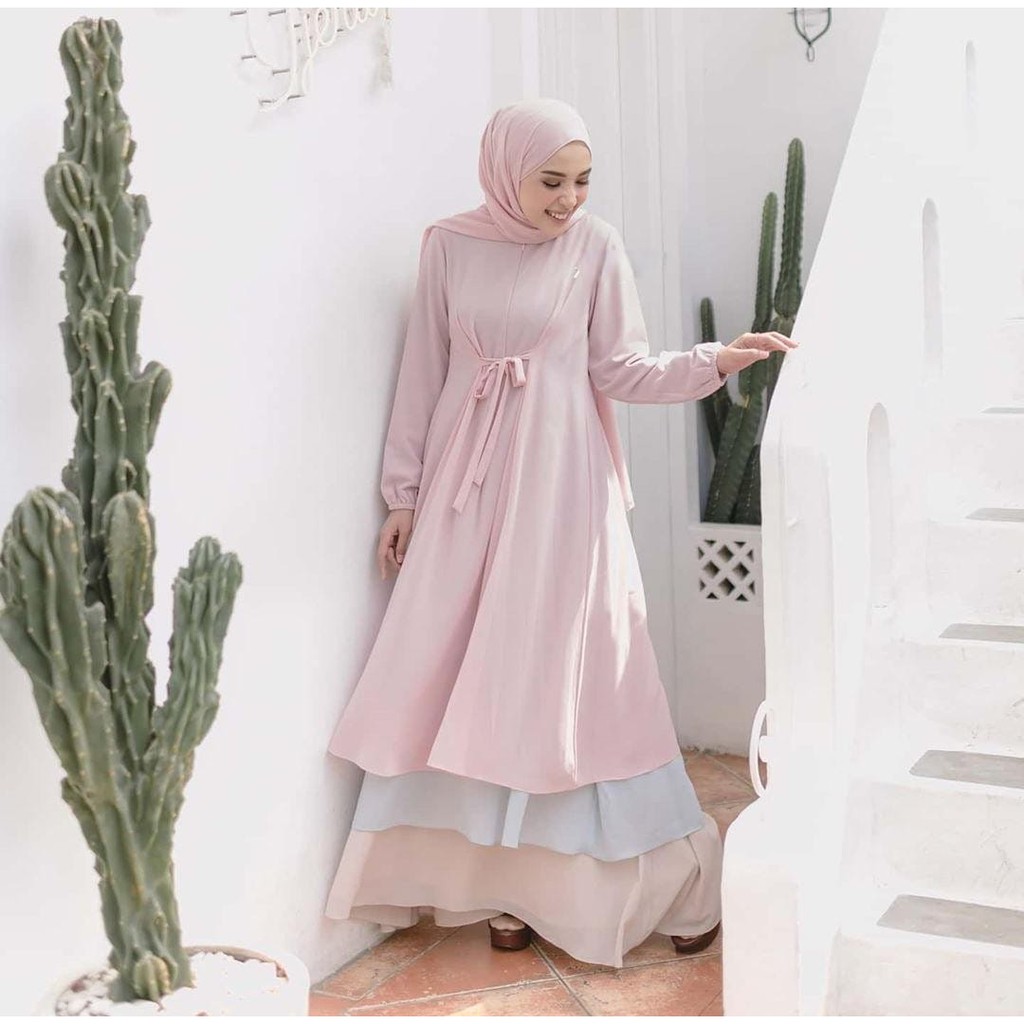 Grosir Baju Gamis Murah Fashion Wanita Muslim Haima Dress