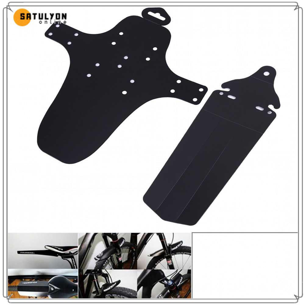 Spakbor Depan Belakang Sepeda Gunung [Hitam] SL