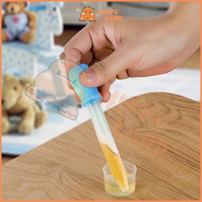 HIPPO LAND PIPET TETES OBAT BAYI ANAK UKURAN 5ML / PIPET TETES MINUM OBAT BAYI 55