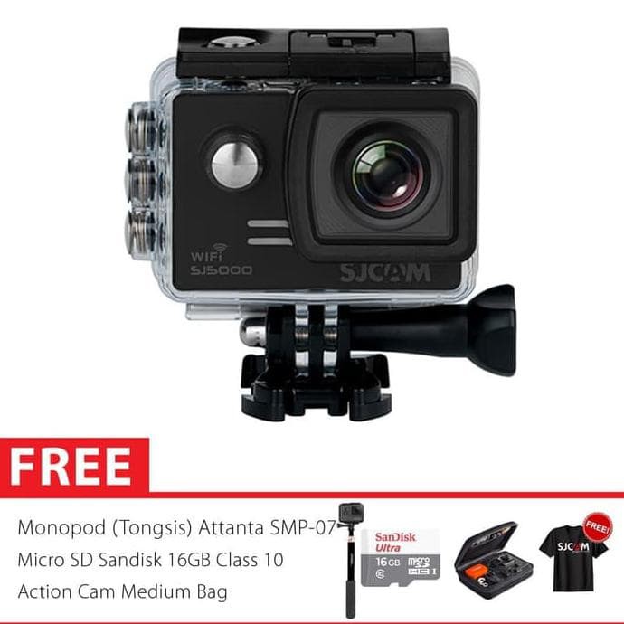 SJCAM SJ5000 WIFI Ultra HD Action Kamera Super 16GB